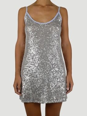 Sequin Silver Jack's Dress - Handover